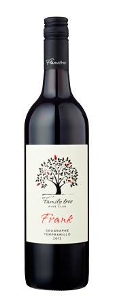 Family tree 'Frank' Tempranillo 2012